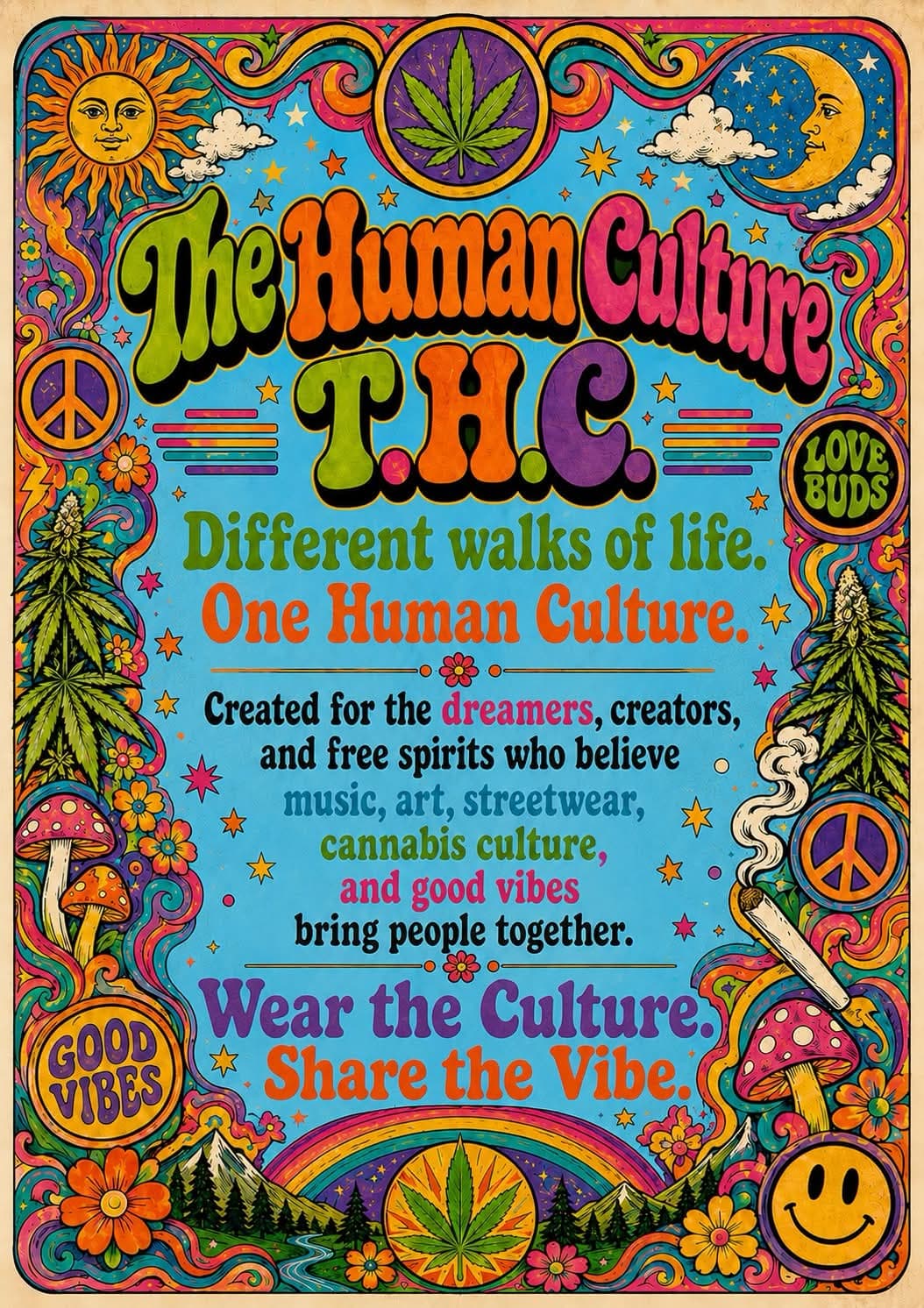 The Human Culture — Wear the Culture, Share the Vibe